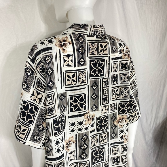 G.W. Division of Graff Vintage 80’s Floral Design Skirt & Blouse Set - Picture 5 of 9